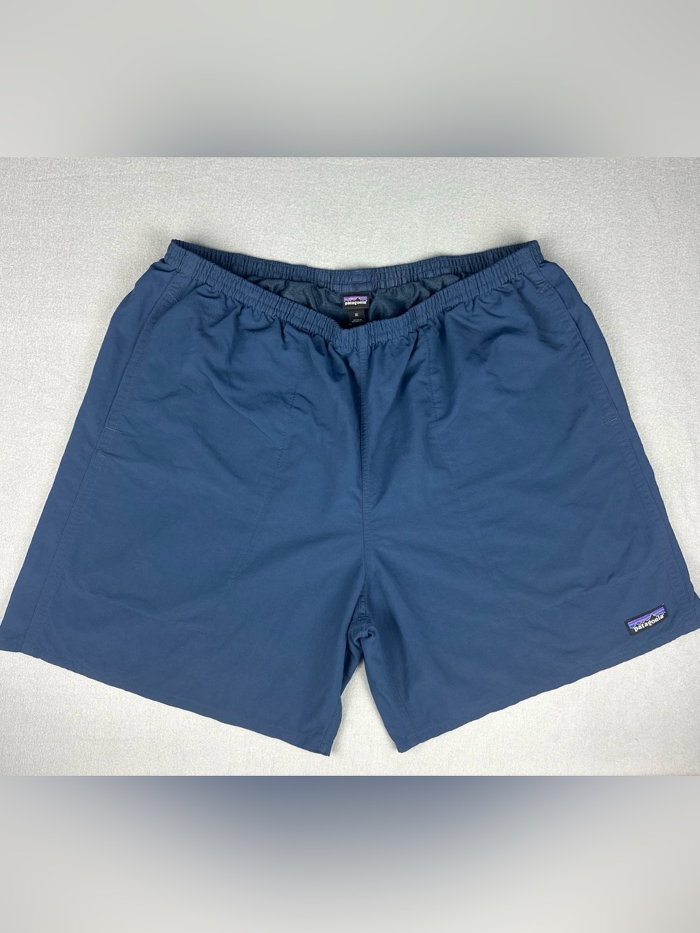 Patagonia Baggies 7” Shorts Tidepool Blue Men’s Large Lined Hiking Fishing